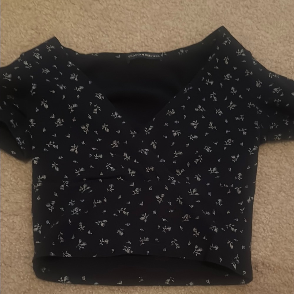 Brandy Melville Classic Floral Top